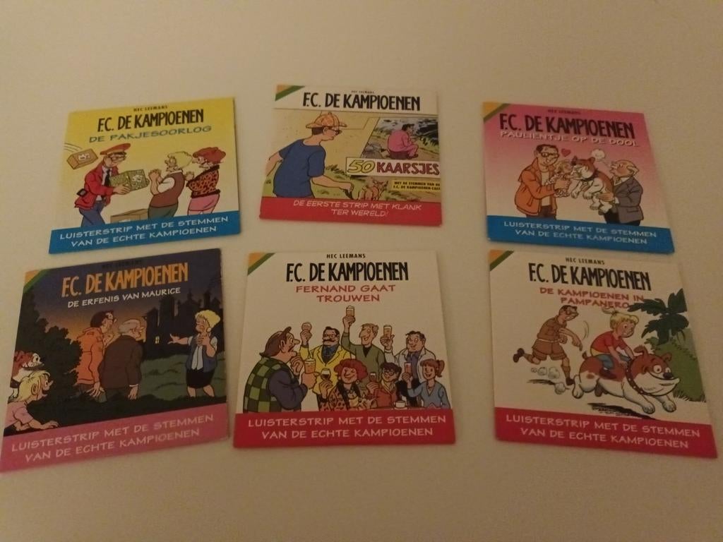 Cd luisterstrip Fc De Kampioenen, Ophalen of Verzenden