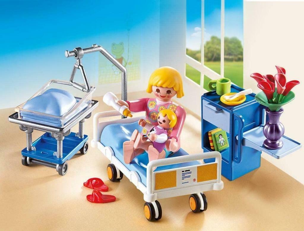 +++ PLAYMOBIL 6660 - CHAMBRE MATERNITE +++, Ophalen of Verzenden, Zo goed als nieuw