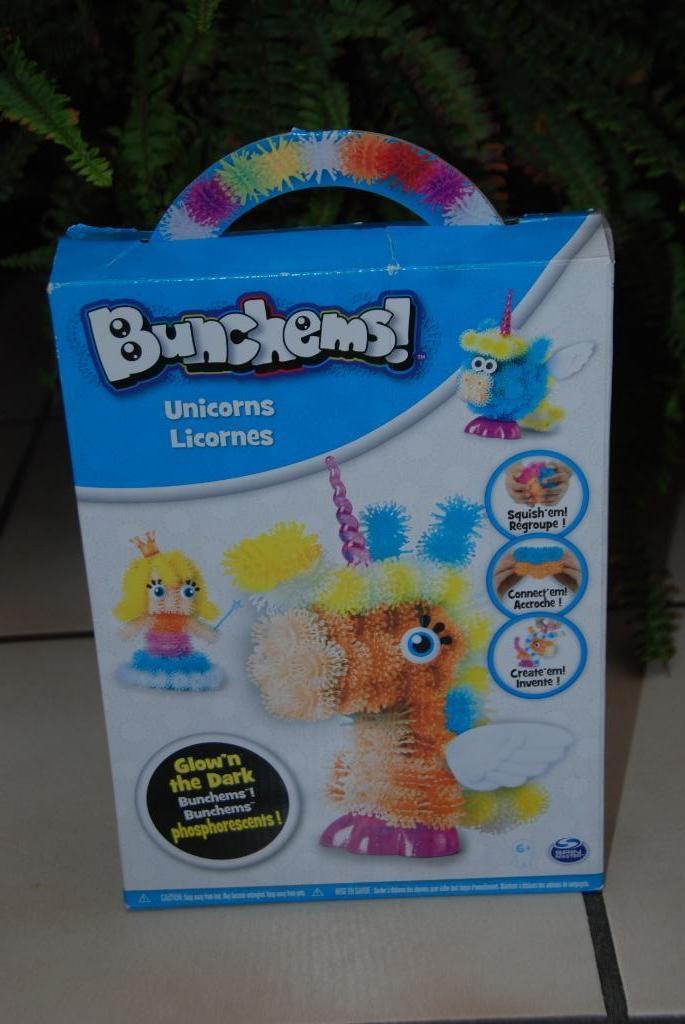 Jeu éducatif Bunchems unicorns Licornes Très bon état!, Enlèvement ou Envoi, Utilisé, Construction