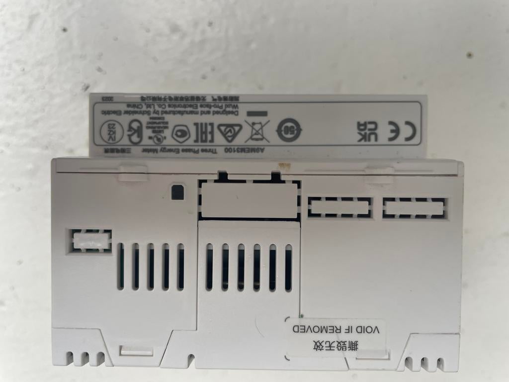 Energiemeter Schneider 3 fasig, Ophalen, Gebruikt