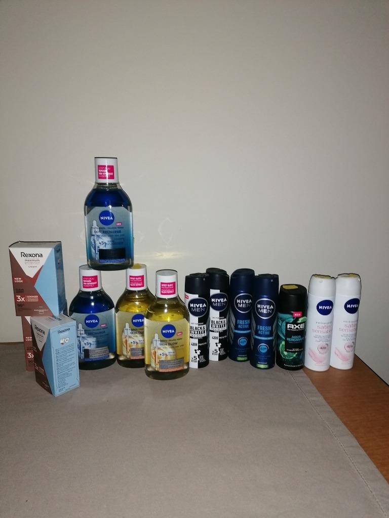 nivea, rexona, Axe  produkten, Enlèvement, Neuf, Autres types