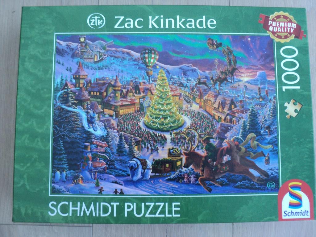 Puzzle Schmidt --- 1000 pièces, Enlèvement ou Envoi, 500 à 1500 pièces, Comme neuf, Puzzle