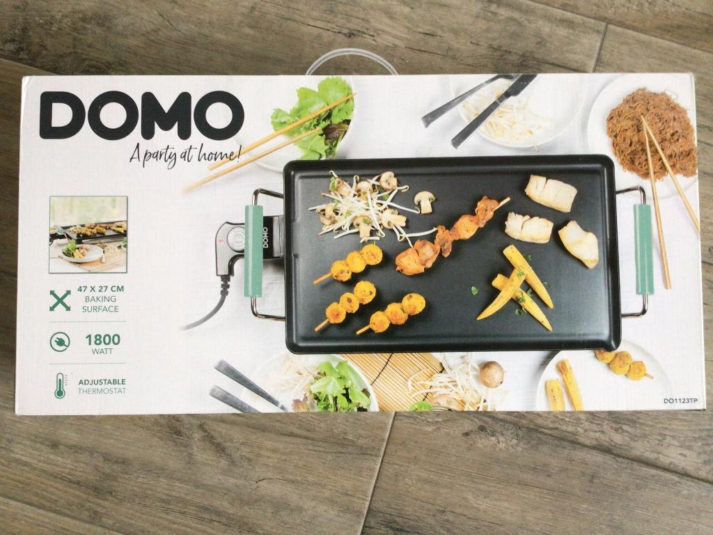 Domo Teppanyaki NIEUW, Ophalen of Verzenden, Nieuw, Tafelgrill