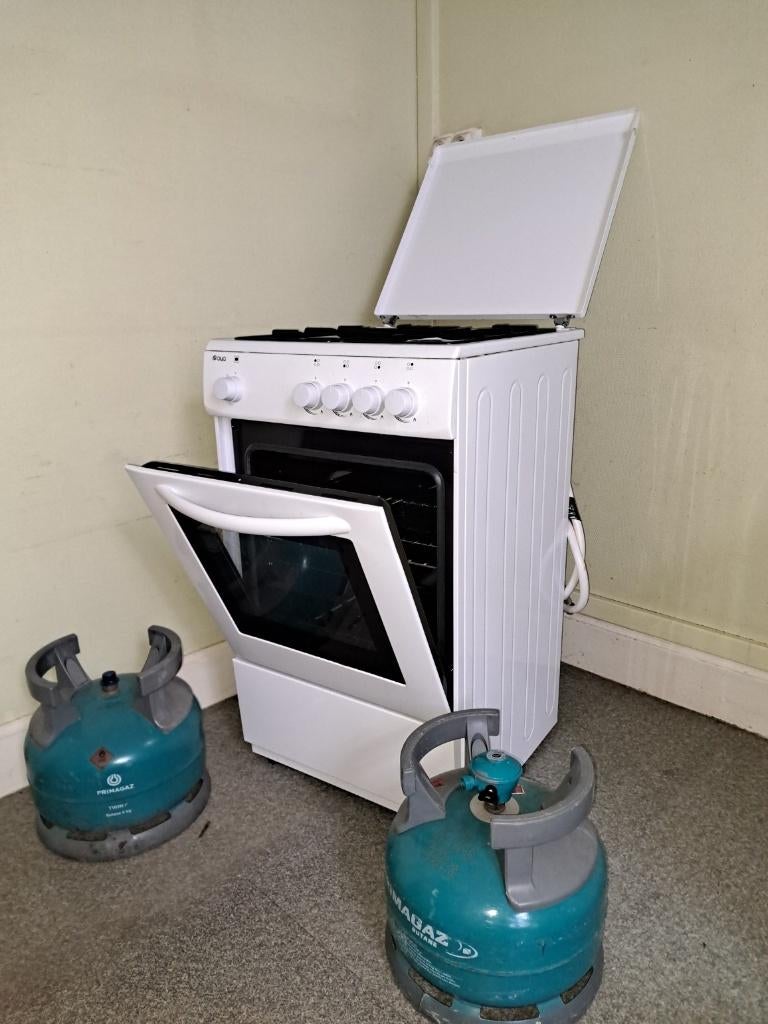 gazinière  AYA, Gaz, 85 à 90 cm, Comme neuf, Enlèvement