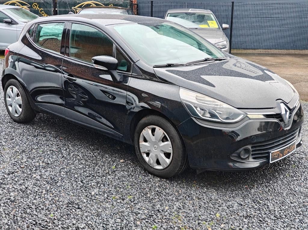 renault clio Benzine, Auto's, Voorwielaandrijving, Stof, Zwart, Zwart