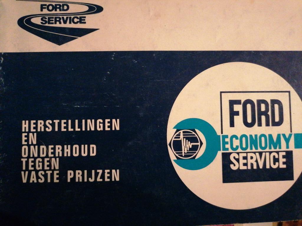 Ford service, Verzamelen, Ophalen of Verzenden, Zo goed als nieuw, Auto's