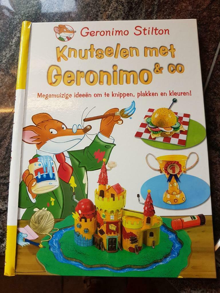 Geronimo Stilton, knutselboek, nieuw, Boeken, Ophalen of Verzenden, Nieuw, Geronimo Stilton, Jongen of Meisje