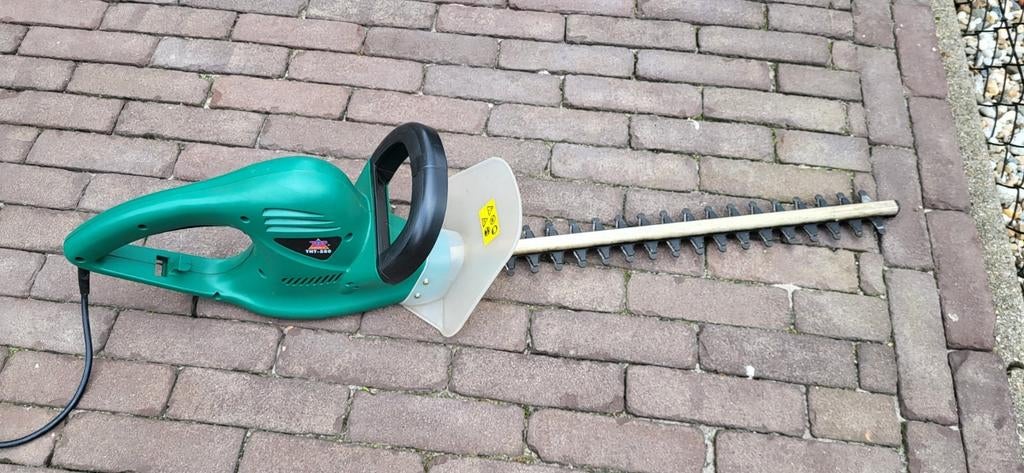 Electrische heggenschaar, 56cm blad, THT 580, Ophalen of Verzenden, Zo goed als nieuw