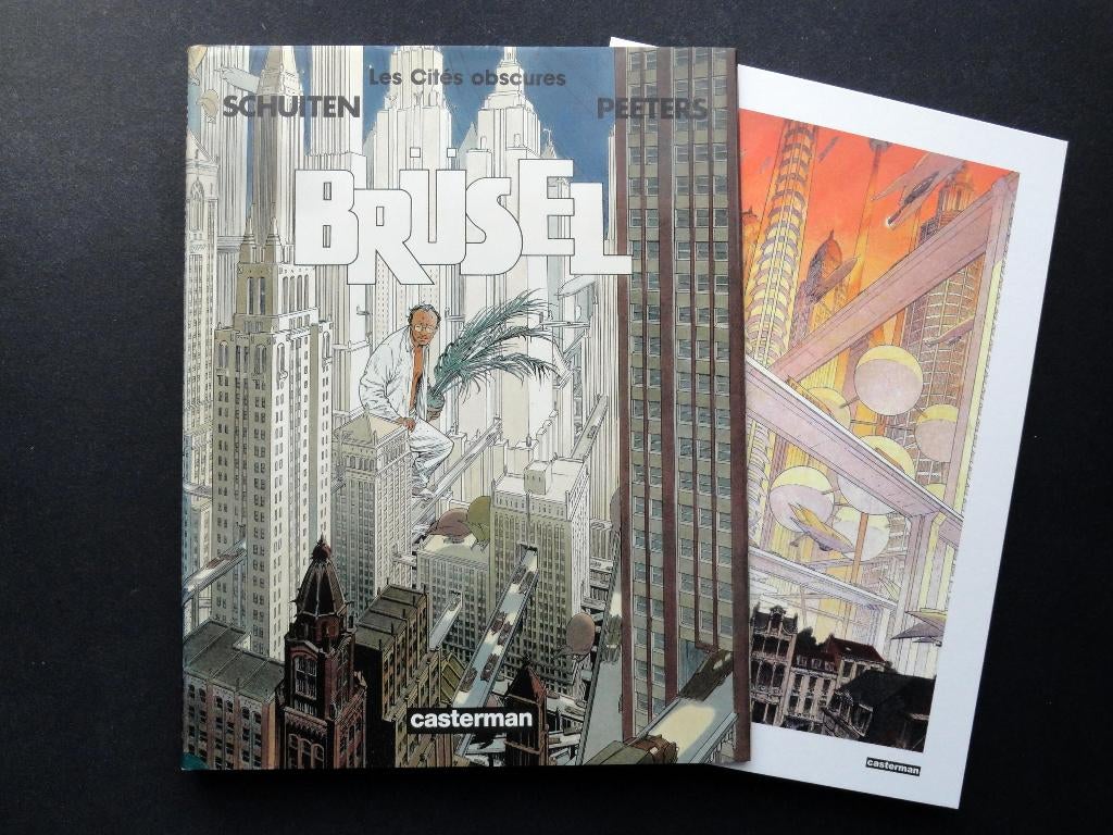 Les Cités obscures T5 + XL - Brüsel - Schuiten - EO1992, Livres, BD, Envoi
