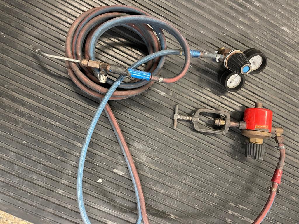 las en snijbranders set, Ophalen, Gebruikt