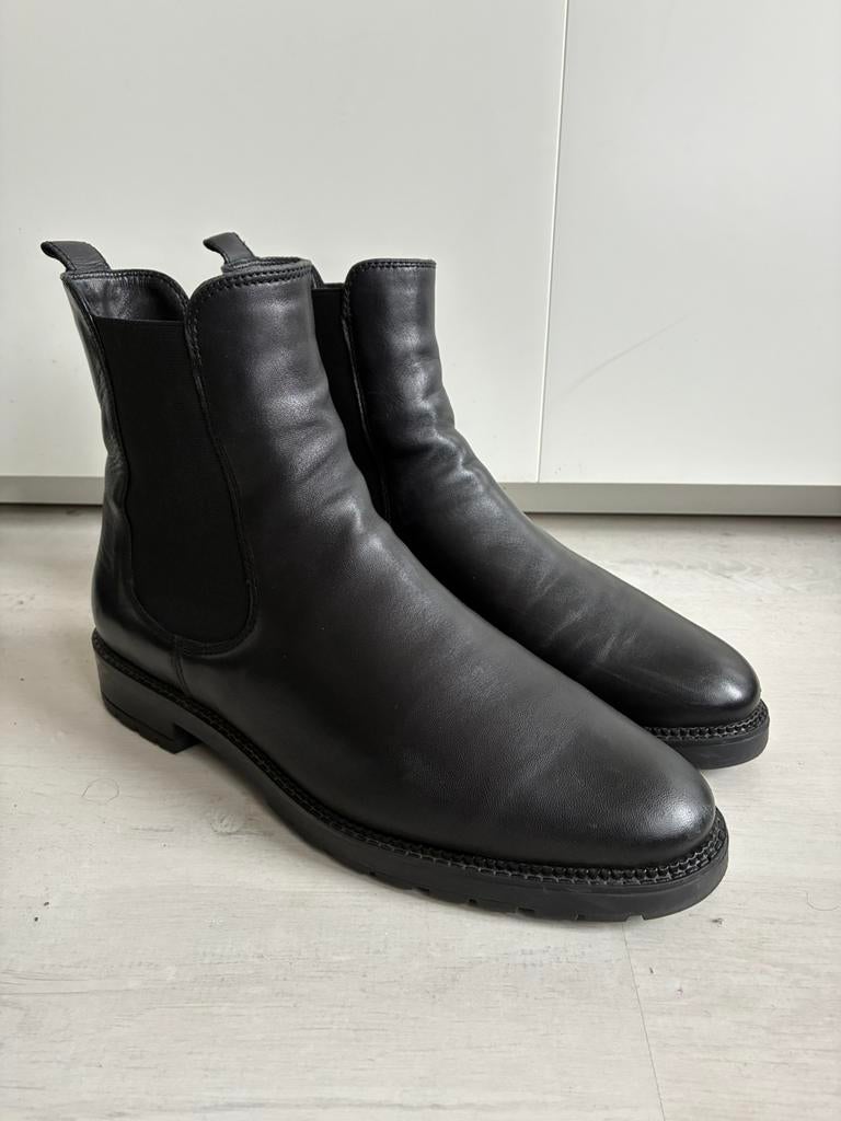 Signatur leren chelsea boots maat 42, Kleding | Dames, Schoenen, Zwart, Lage of Enkellaarzen, Ophalen of Verzenden, Gedragen