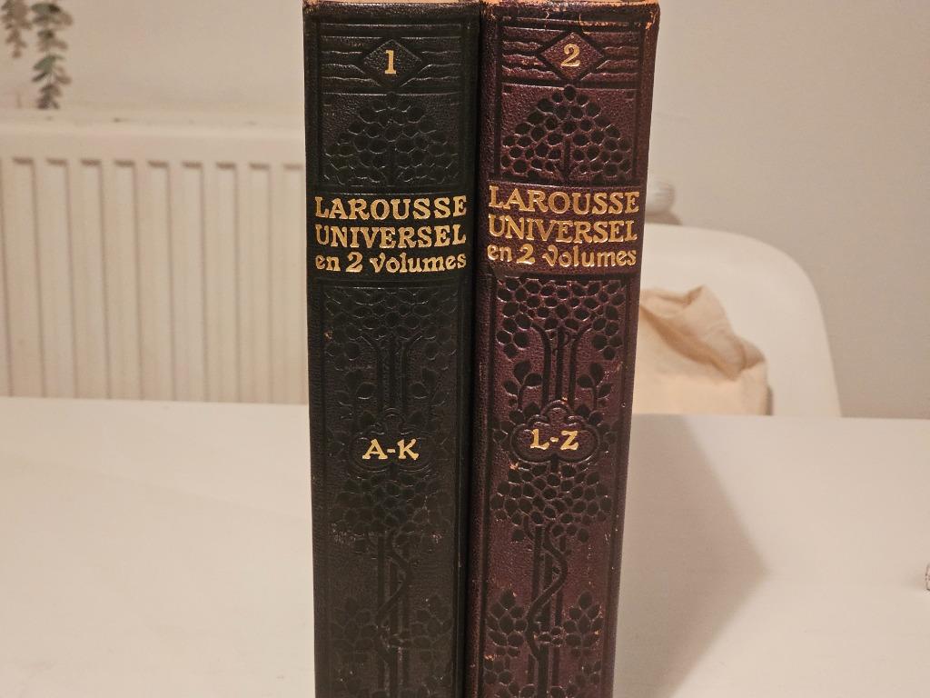 Larousse Universel en 2 volumes, Enlèvement ou Envoi