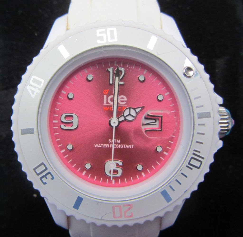 Ice Watch Roze / Wit -Nieuw uurwerk-Uit verzameling, Ophalen of Verzenden, Nieuw