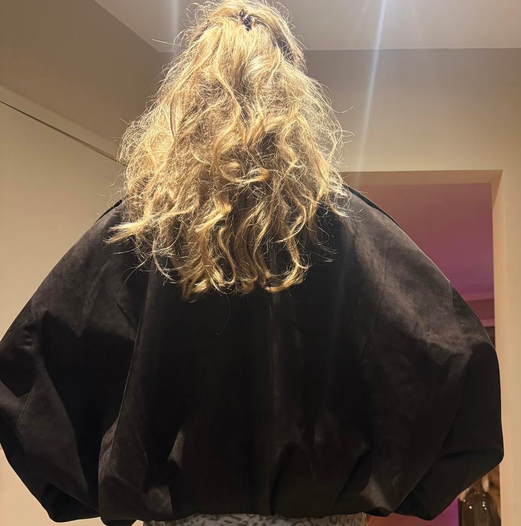 Suede bomber jack bruin, Kleding | Heren, Ophalen of Verzenden, Zo goed als nieuw, Bruin