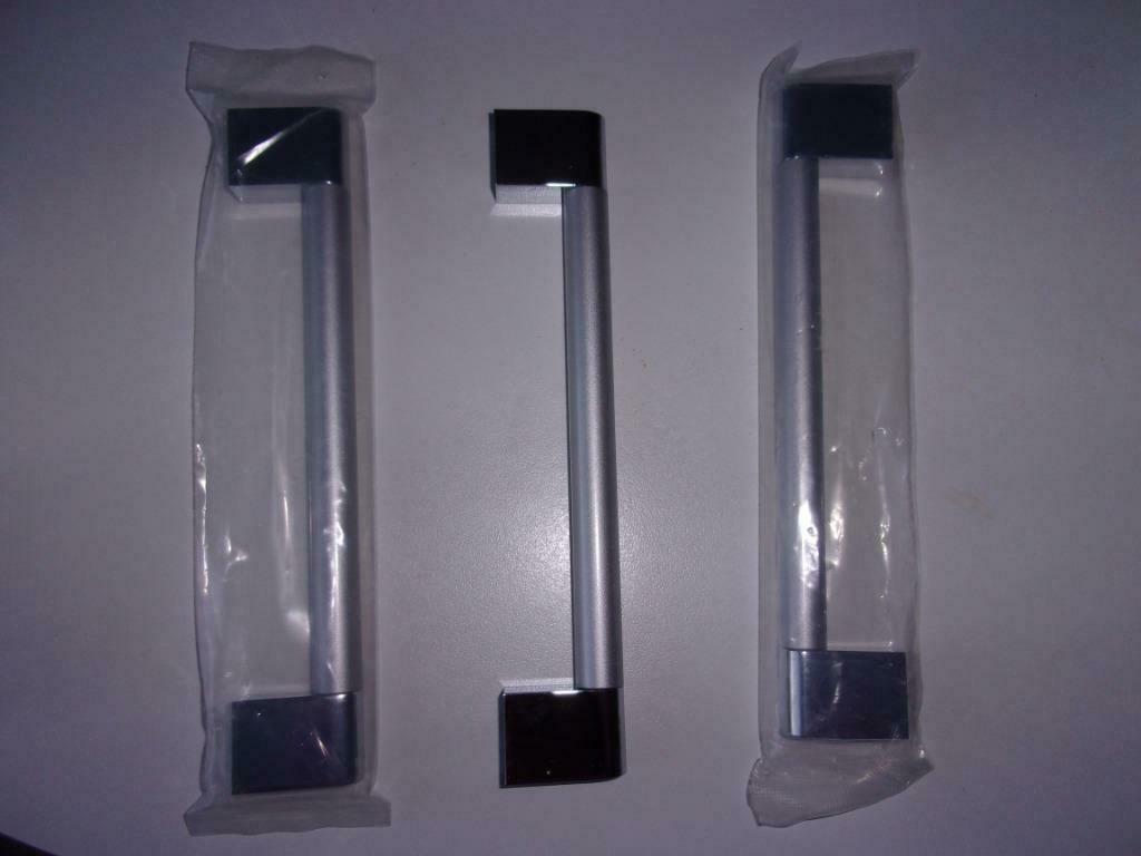 set van 4 nieuwe Ixina handvatten, Huis en Inrichting, Ophalen of Verzenden, Nieuw, Grijs, Minder dan 50 cm