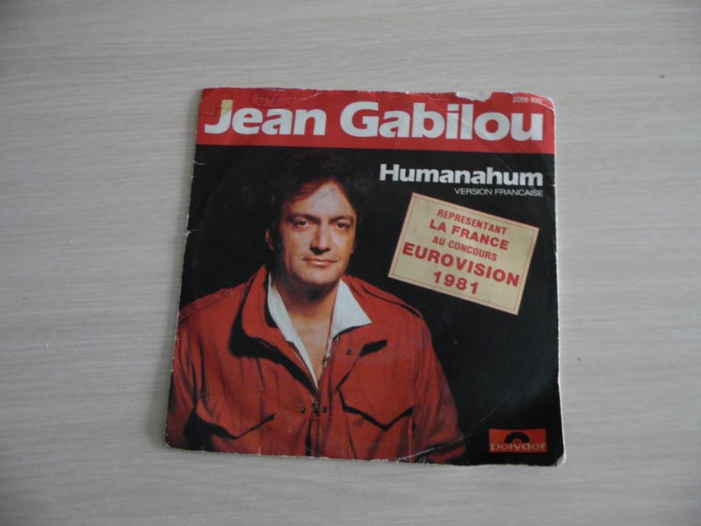 HUMANAHUM JEAN GABILOU SONGFESTIVAL 1981, Ophalen of Verzenden, Zo goed als nieuw, Overige formaten