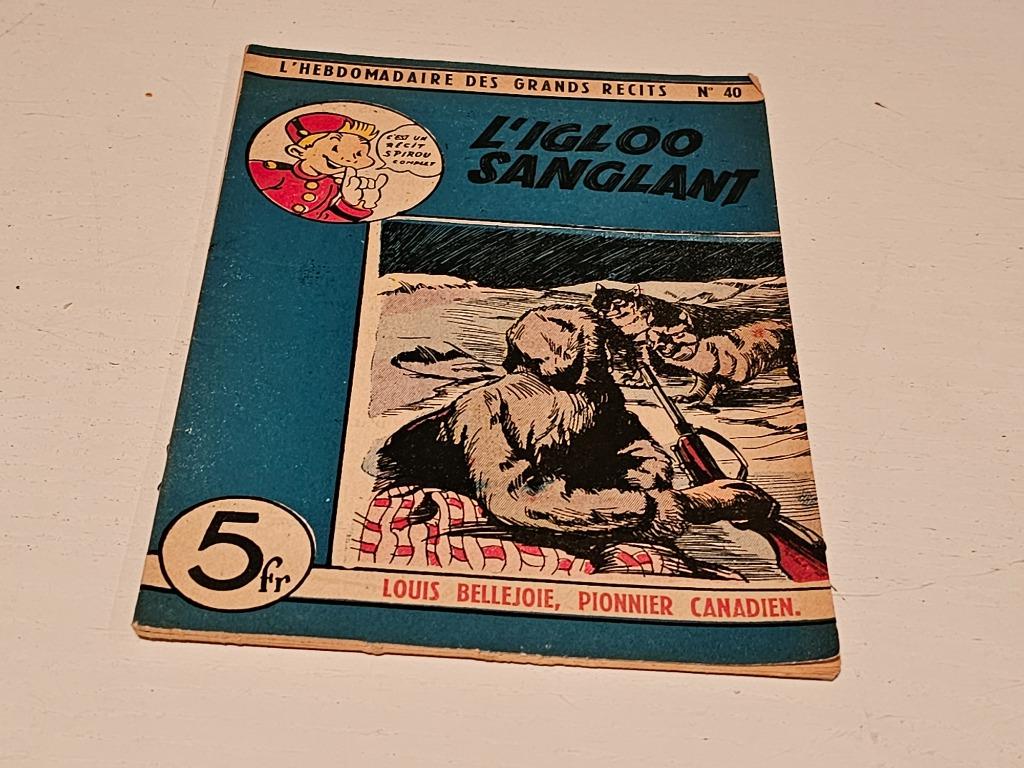 L'hebdomadaire des grands récits spirou, Livres, Enlèvement ou Envoi