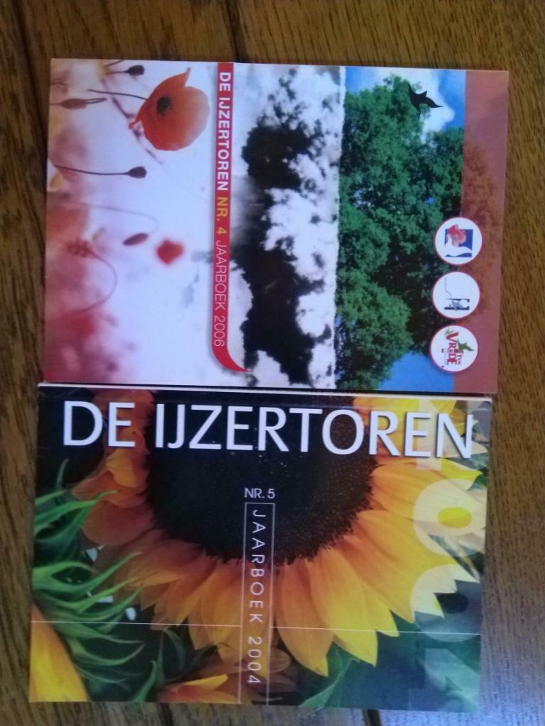 De Ijzertoren nrs 4 en 5 , jaarboek 2004 en 2006., Ophalen of Verzenden, 20e eeuw of later, Zo goed als nieuw