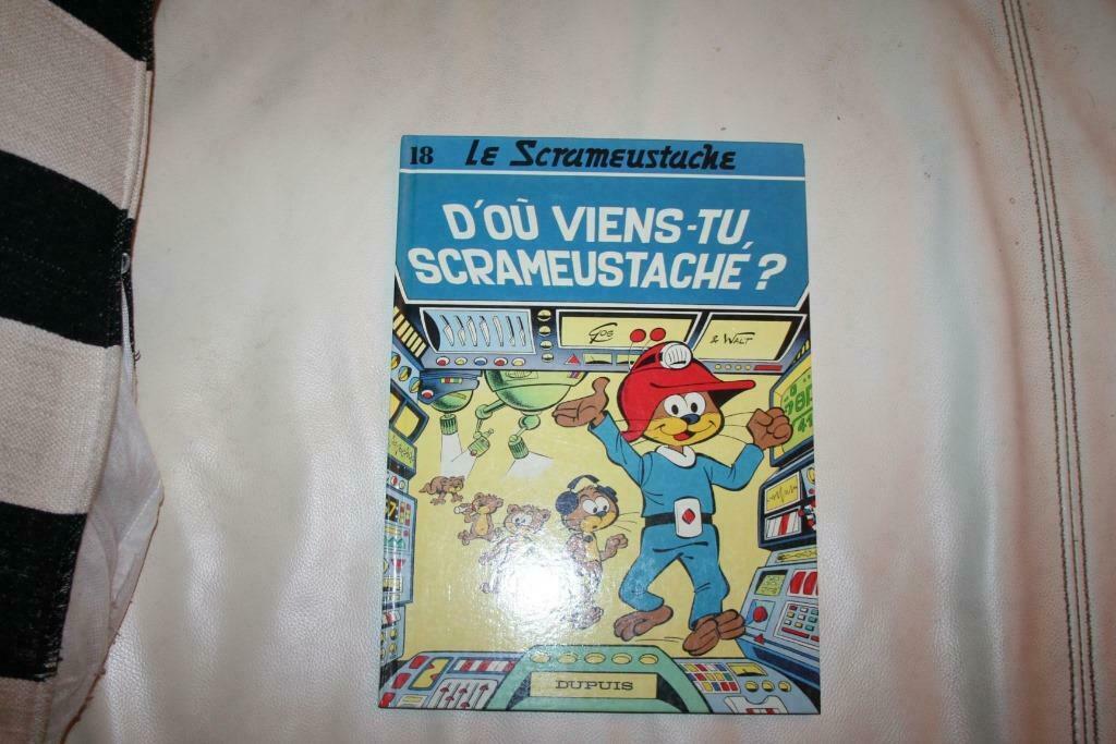 Le Scrameustache, Tome 18 : D'où viens-tu, Scrameustache ?, Enlèvement ou Envoi, Neuf