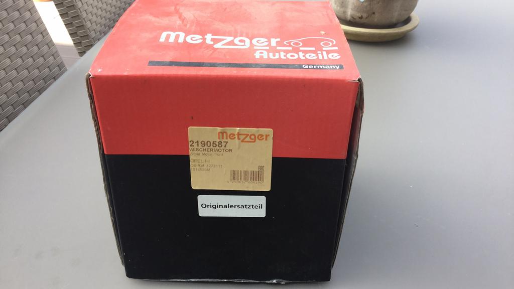 Moteur d essuie glace, Neuf, Opel