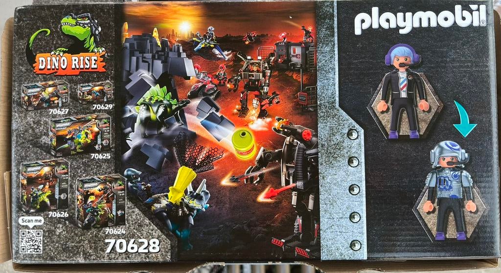 Playmobil dino rise set 70628, Kinderen en Baby's, Speelgoed | Playmobil, Ophalen, Zo goed als nieuw, Complete set