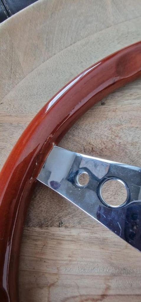 OMP MUGELLO 350 mm houten stuurwiel, Ophalen of Verzenden, Gebruikt, Honda