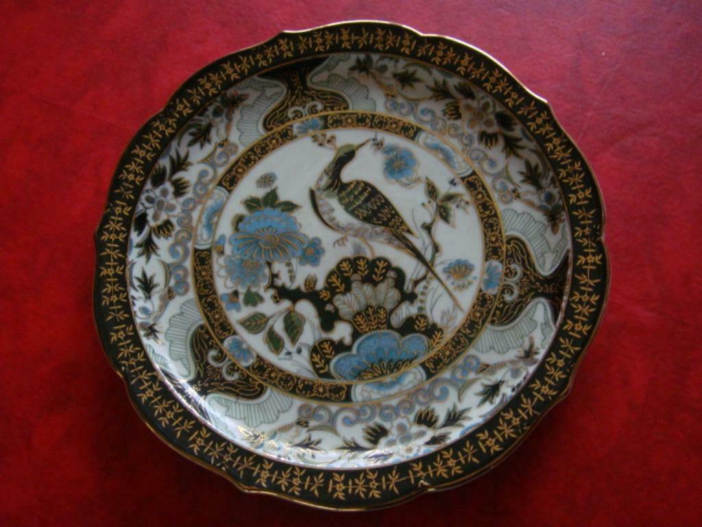 Assiette "Saji Fine China Japon" Ancienne, Ophalen of Verzenden, Gebruikt
