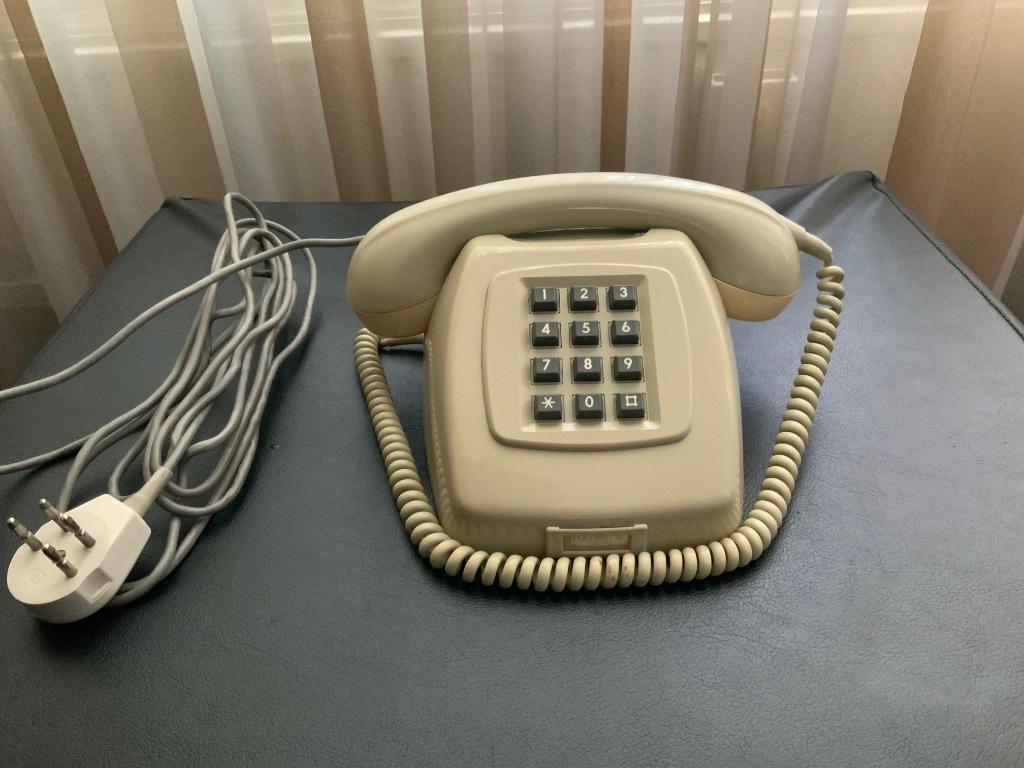 Retro telefoon druktoetsen PTT type T65-TDK, Telecommunicatie, Vaste telefoons | Niet Draadloos, Ophalen of Verzenden, Gebruikt