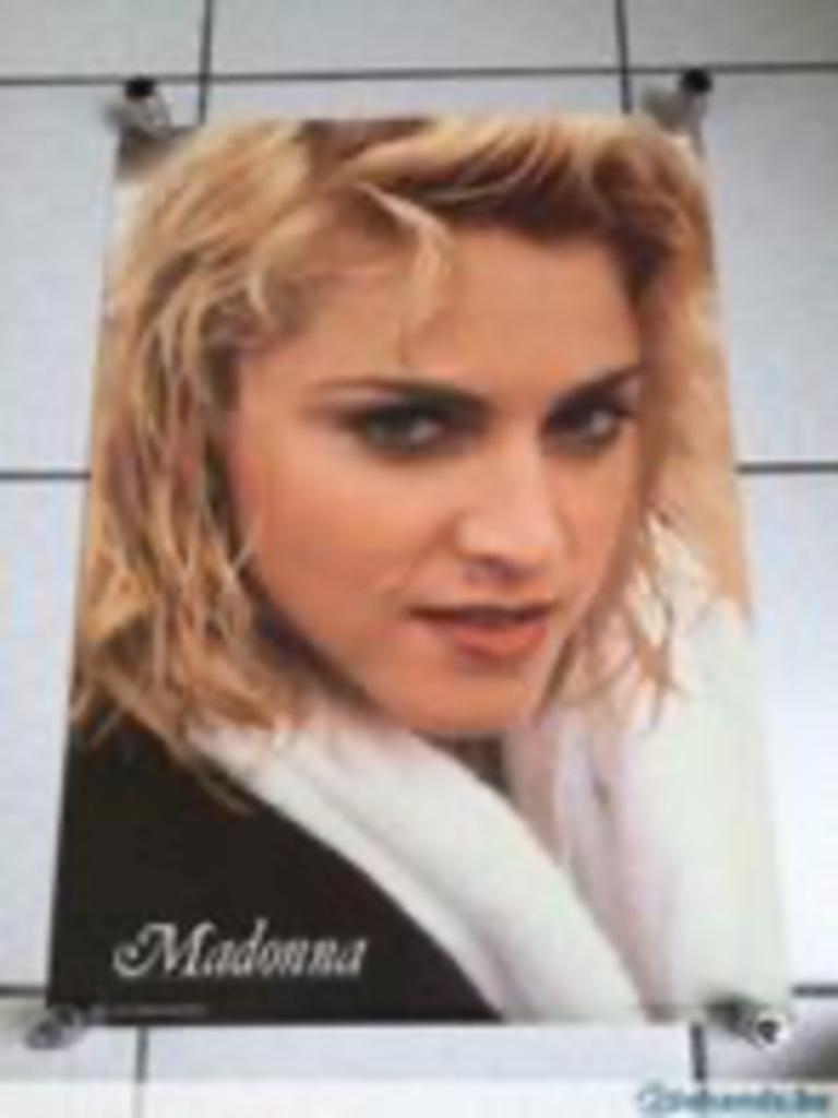 Madonna mini poster (1986), Verzamelen, Rechthoekig Staand, Nieuw, Ophalen of Verzenden, A1 t/m A3