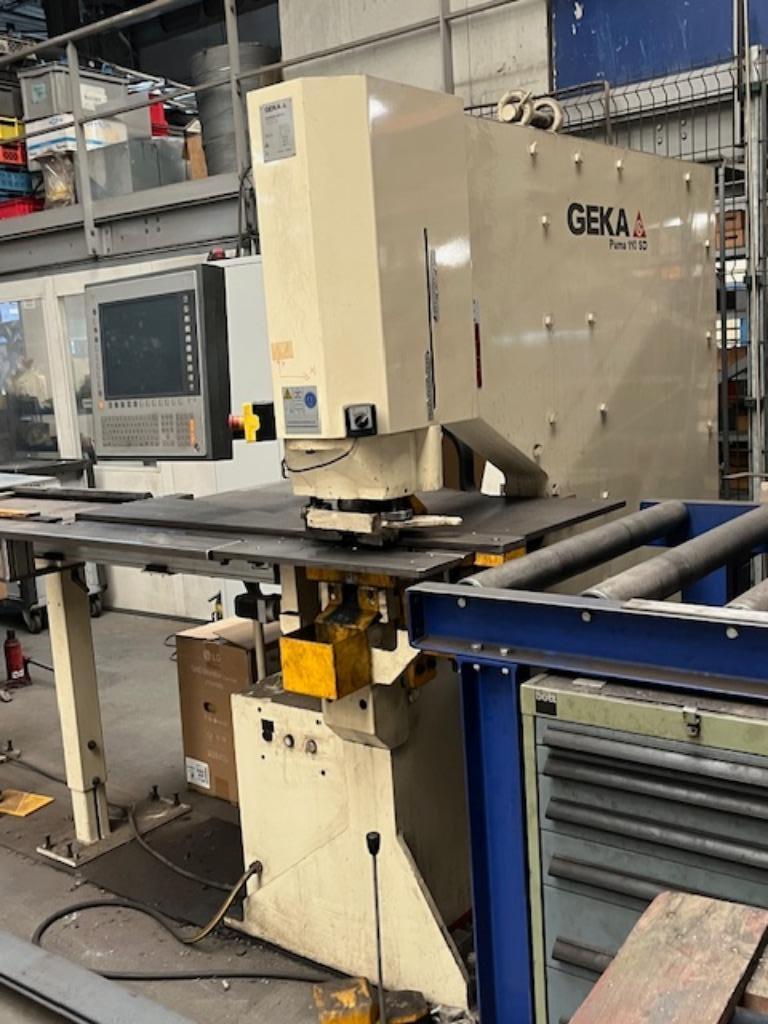 machine à poinçonner, Enlèvement