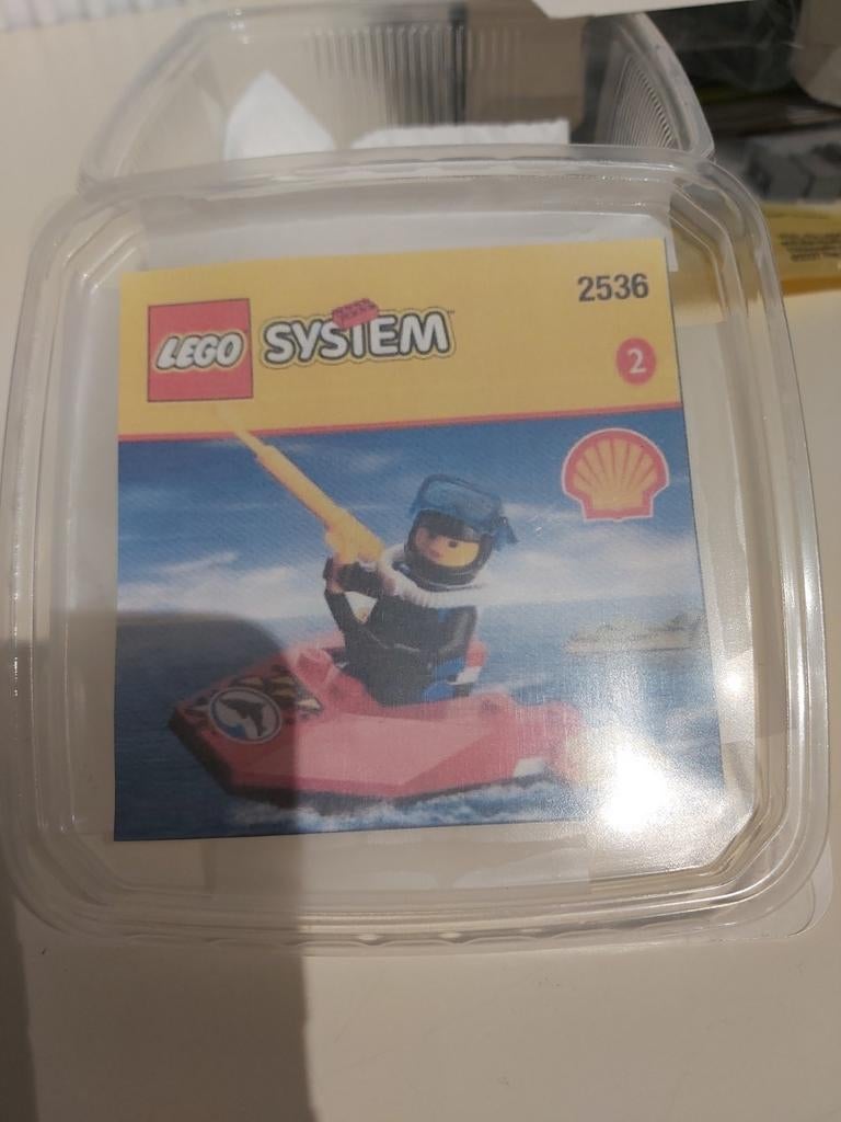 Vintage lego set - 2536 JetSki duiker (Shell), Enlèvement ou Envoi, Comme neuf, Lego