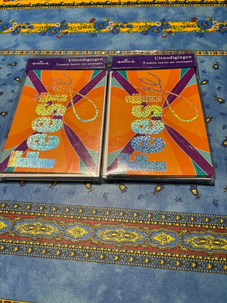 10 uitnodigingskaarten Hallmark 10 dubbele kaarten - 4,50€, Ophalen, Nieuw, Boek, Overige typen