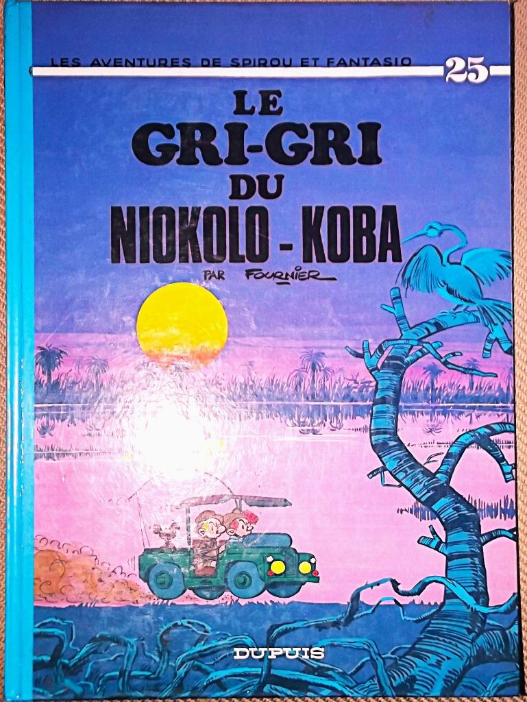 Spirou & Fantasio - 25. Le gri-gri du Niokolo-Koba, Eén stripboek, Ophalen of Verzenden, Gelezen, Fournier