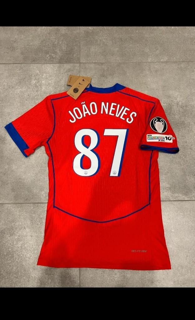 Psg third kit 25/26 voetbal shirt, Taille S, Enlèvement, Comme neuf, Maillot