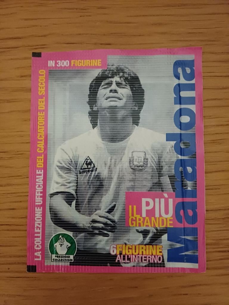 Panini packet/pochette/zakje Il Piu Grande Maradona, Enlèvement ou Envoi