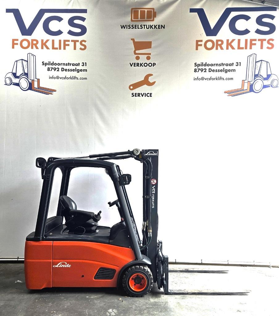 elektrische heftruck linde 2 ton slechts 5351 uren, Ophalen, Linde, Heftruck, 1000 tot 2000 kg
