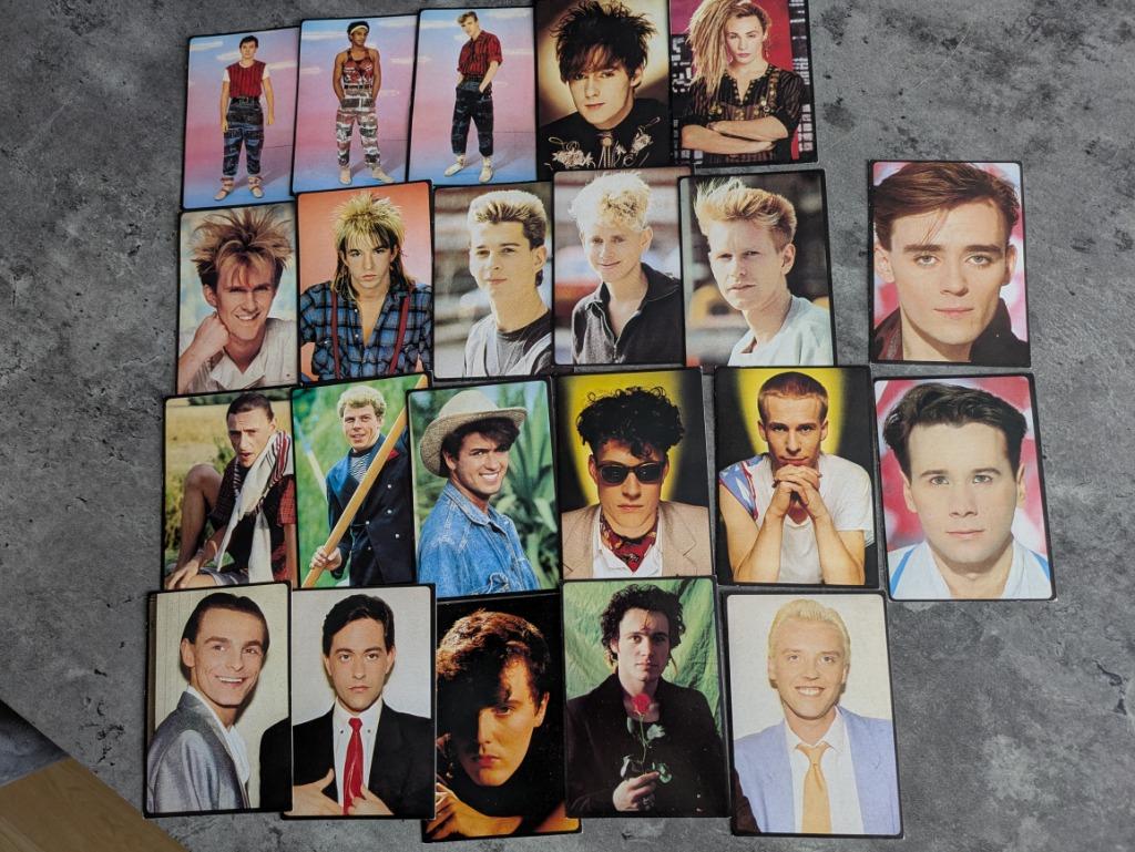 AUTOCOLLANTS PANINI SMASH HITS 1984 PICTURES, 2 X POP STARS, Envoi
