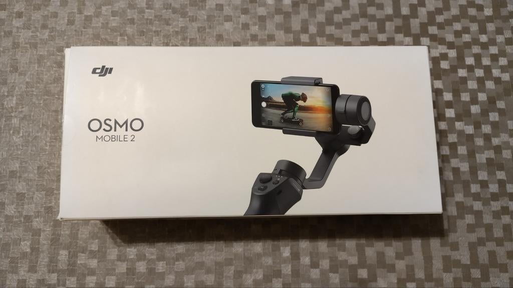 DJI osmo Mobile 2 + doos + koffer goede staat prijsje, Ophalen of Verzenden