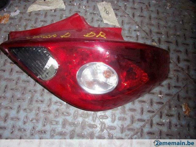 feu arrière opel corsa (d) de 07/2006 a 02/2011 3 portes, Utilisé, Opel