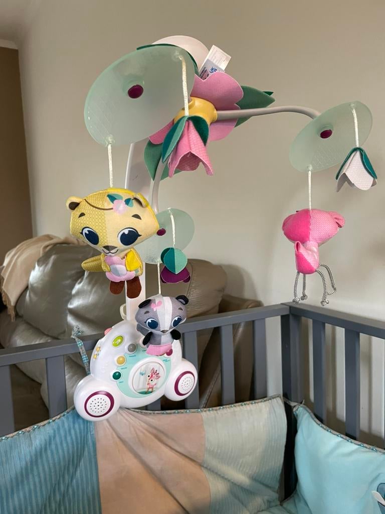 Mobile musical Tiny Love, Kinderen en Baby's, Ophalen, Zo goed als nieuw, Mobiel
