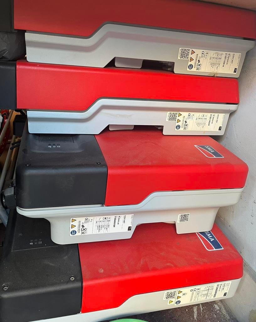 4 * SMA Sunny Boy SB-omvormers, Doe-het-zelf en Bouw, Ophalen, Gebruikt, Overige typen