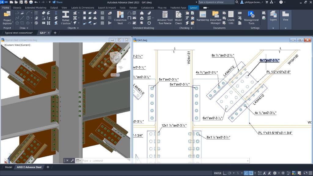 Autodesk Advance Staal 2023 (x64), Envoi, Neuf, Windows