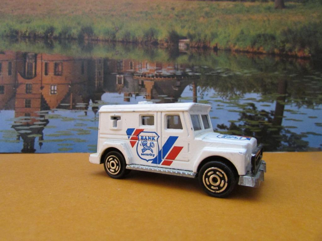 MAJORETTE, BANK SECURITY BESTELWAGEN, Ophalen of Verzenden, Gebruikt, Bus of Vrachtwagen, Majorette