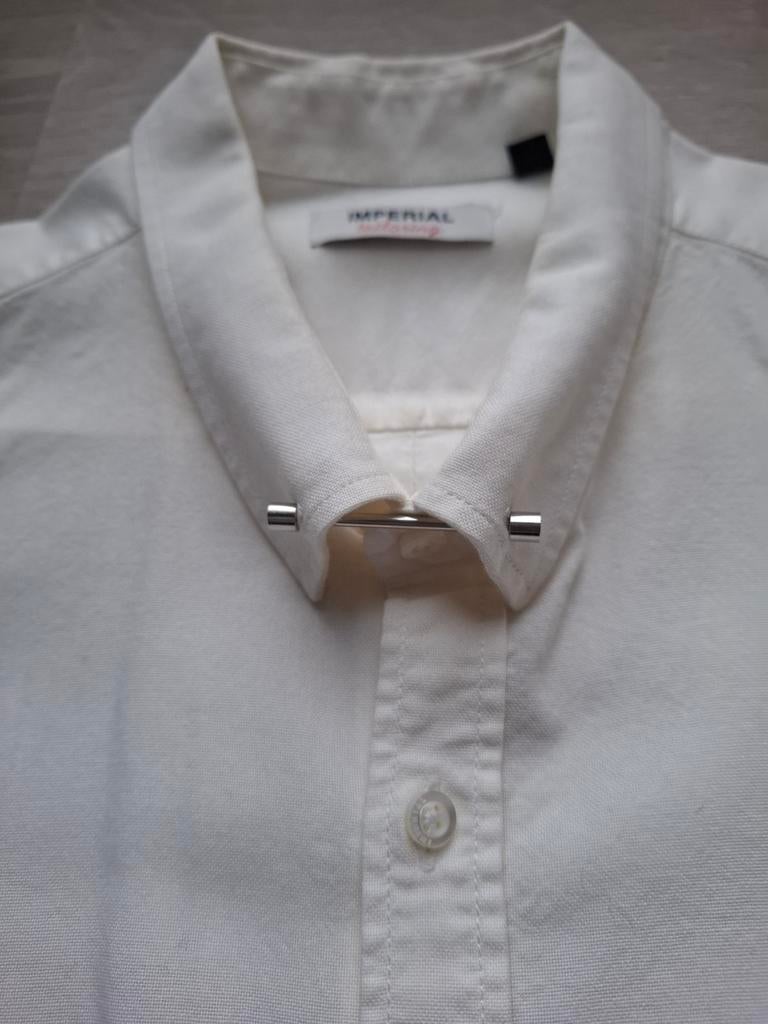 Chemise avec barrette Imperial blanc xxl, Vêtements | Hommes, Enlèvement ou Envoi, Comme neuf, Blanc, Imperial