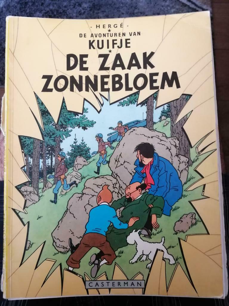 4 Boeken van Kuifje - Hergé - van (Casterman), Plusieurs BD, Enlèvement ou Envoi, Utilisé, Hergé