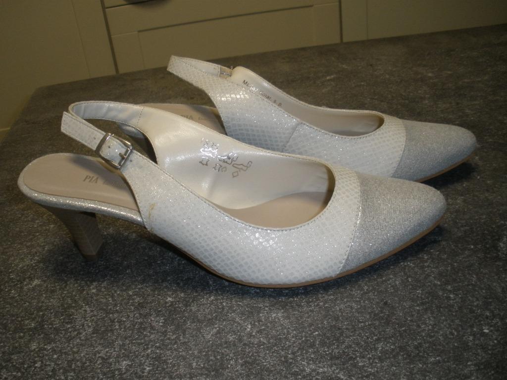 Slingback pumps maat 40, Pumps, Wit, Nieuw, Ophalen of Verzenden