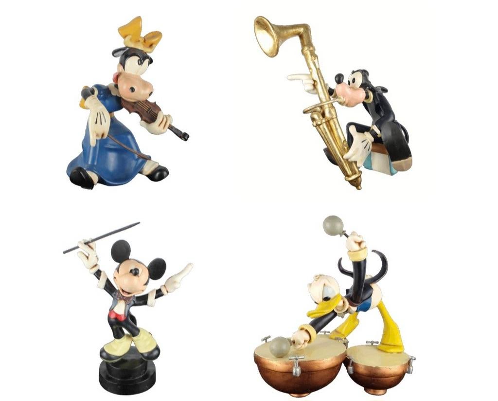 RECHERCHÉ ! Statue Disney - L'Heure symphonique - Statue Wal, Collections, Disney, Donald Duck, Enlèvement ou Envoi