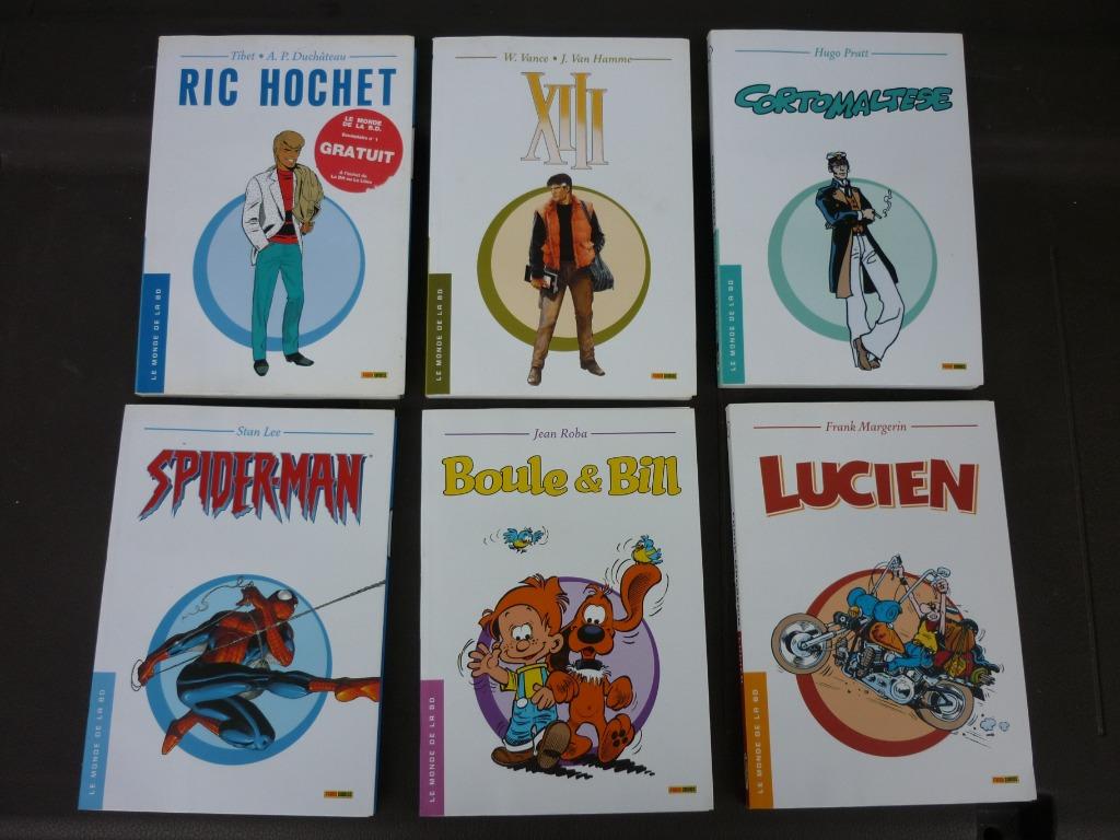 Le monde de la BD - prix à la pièce au choix, Ophalen of Verzenden, Gelezen