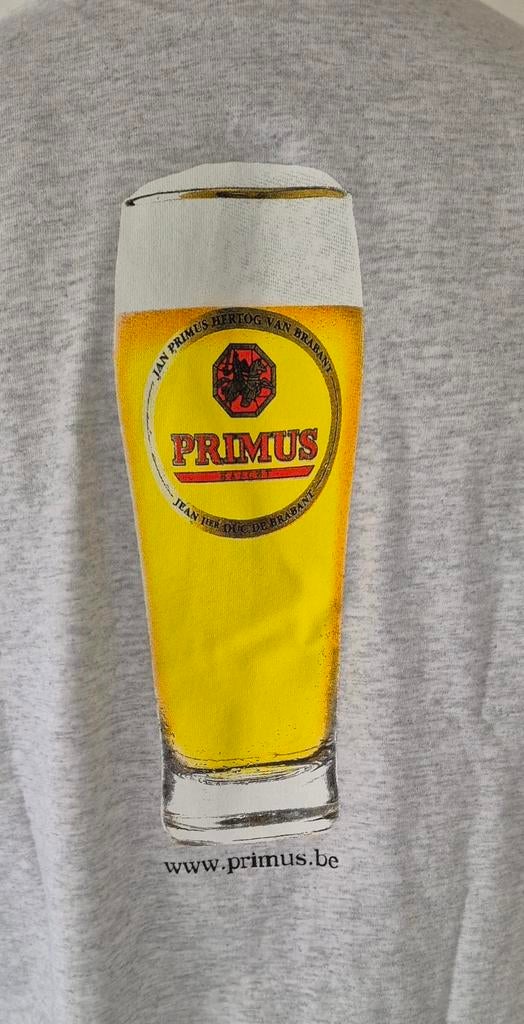 Tshirt Primus bier nieuw maat L, Verzamelen, Ophalen of Verzenden, Zo goed als nieuw