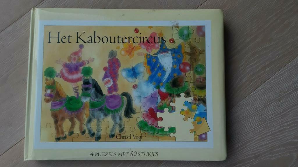 C. Vogl - Het Kaboutercircus verhaal & 4 puzzels, C. Vogl, Comme neuf, Enlèvement